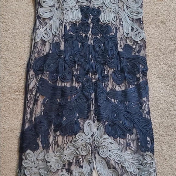 Jackie Soutache JS Collection MIDI Evening Gown - Picture 6 of 7